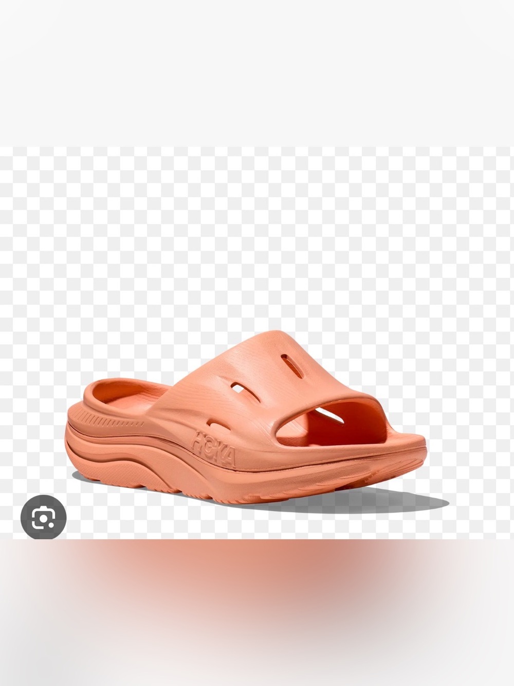 HOKA Women's ora recovery slide 3 Coral Slide Sandal sz 8
